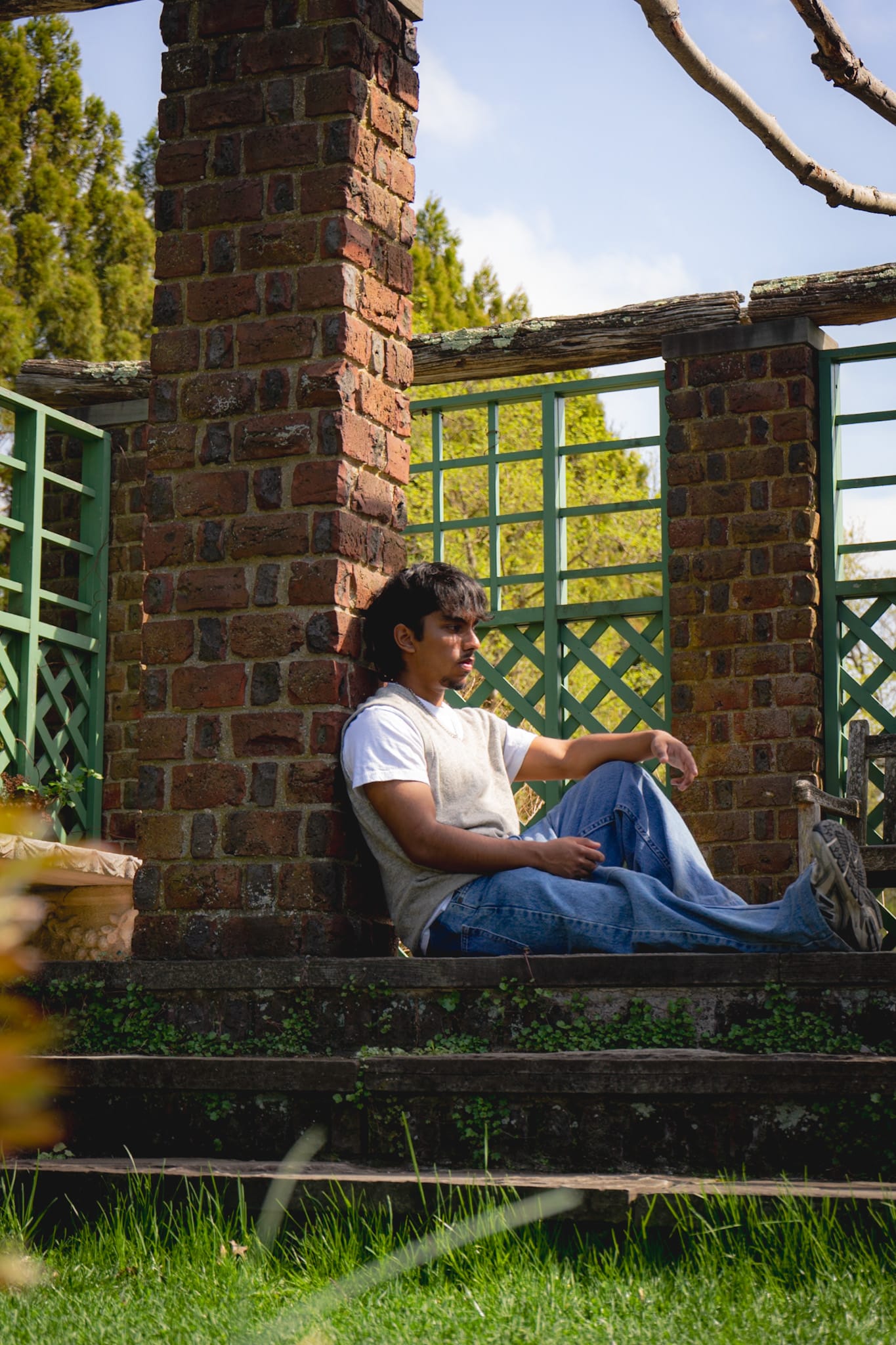 Editorial outdoor portrait